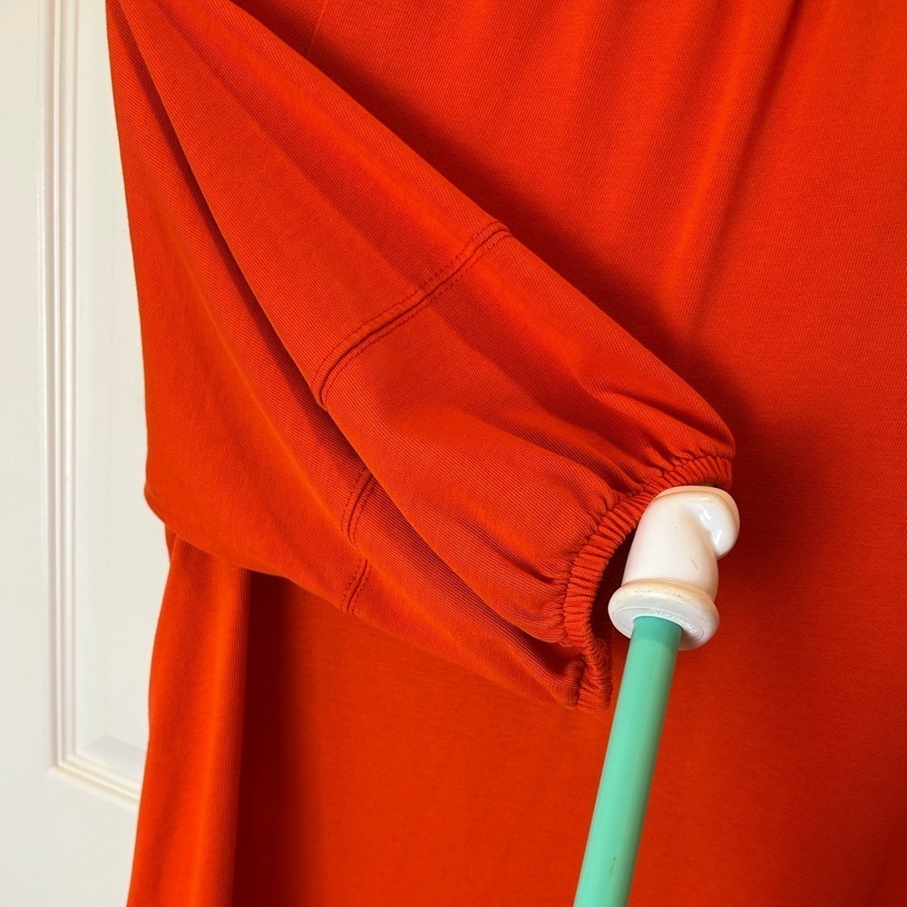 ANTHROPOLOGY ANAIS ORANGE TUNIC DRESS XS - Picture 10 of 10